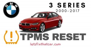 TPMS Reset-BMW 3 Series 2000-2017 Tire Pressure Sensor