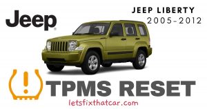 TPMS Reset-Jeep Liberty 2005-2012 Tire Pressure Sensor