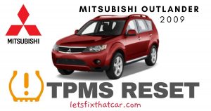TPMS Reset-Mitsubishi Outlander 2009-Tire Pressure Sensor