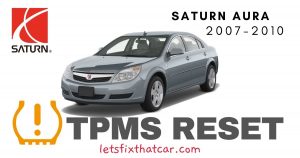 TPMS Reset-Saturn Aura 2007-2010 Tire Pressure Sensor