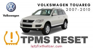 TPMS Reset-Volkswagen Touareg 2007-2010 Tire Pressure Sensor