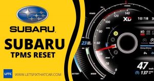 Subaru TPMS Reset