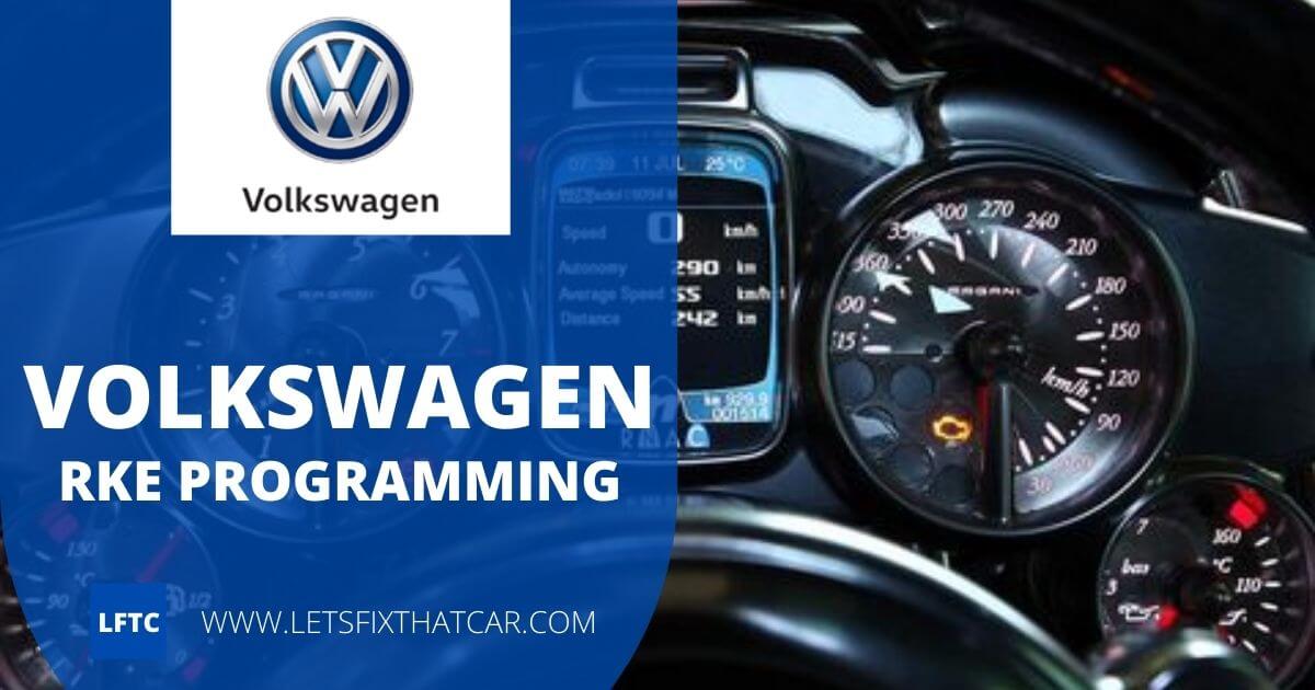 Volkswagen RKE Programming
