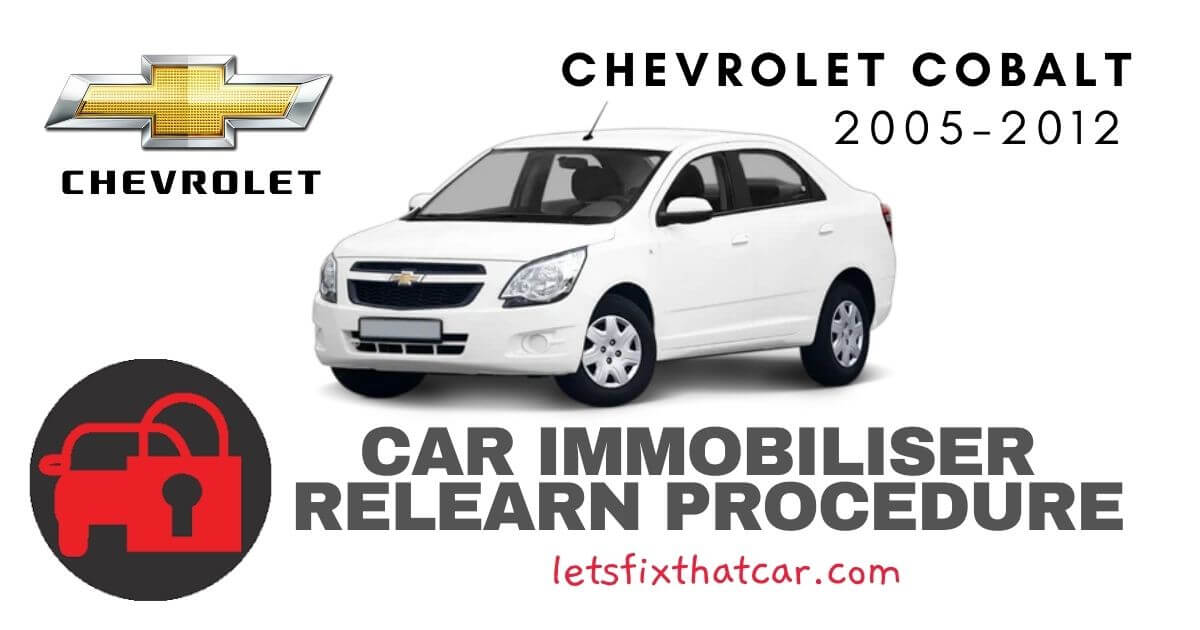 Key Programming Chevrolet Cobalt 2005-2012