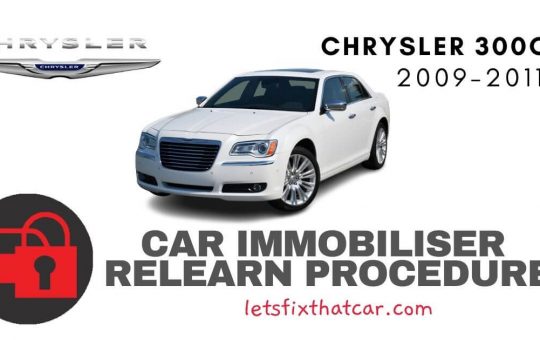 Key Programming Chrysler 300C 2009-2011