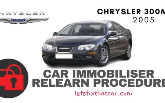 Key Programming Chrysler 300M 2005