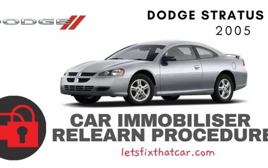 Key Programming Dodge Stratus 2005