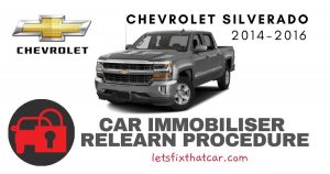 Key Programming Chevrolet Silverado 2014-2016