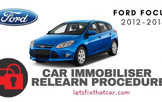 Key Programming Ford Focus 2012-2014
