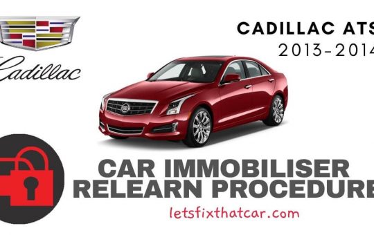 Key Programming Cadillac ATS 2013-2014