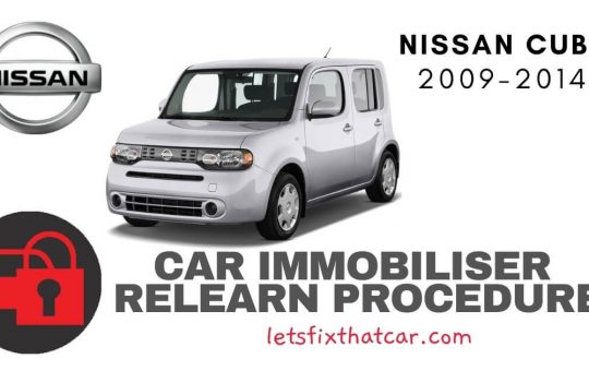 Key Programming Nissan Cube 2009-2014